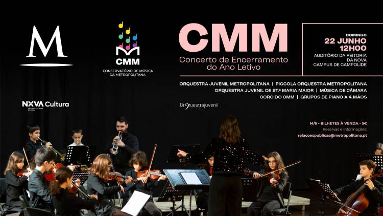 Concerto Final do Ano Letivo - Conservatório de Música da Metropolitana