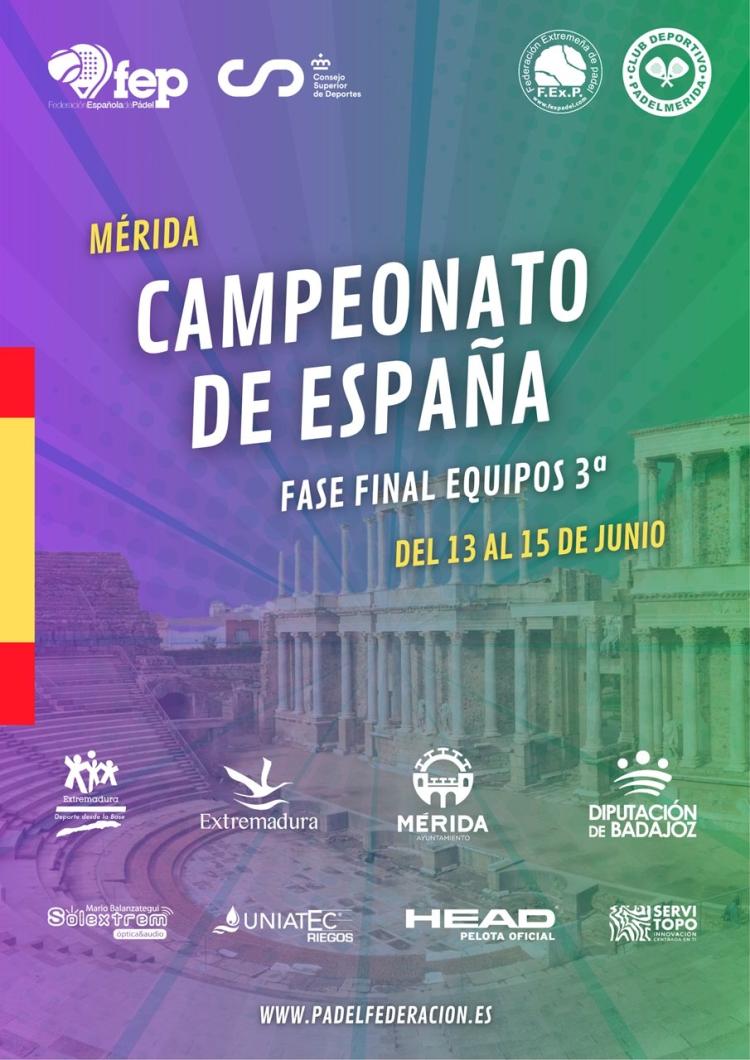 Campeonato de España de Pádel – Fase Final Equipos 3ª