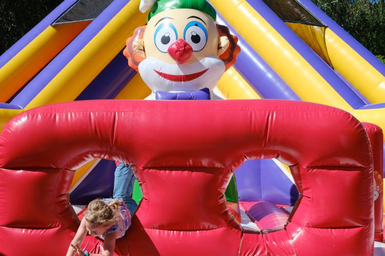 Insufláveis no parque