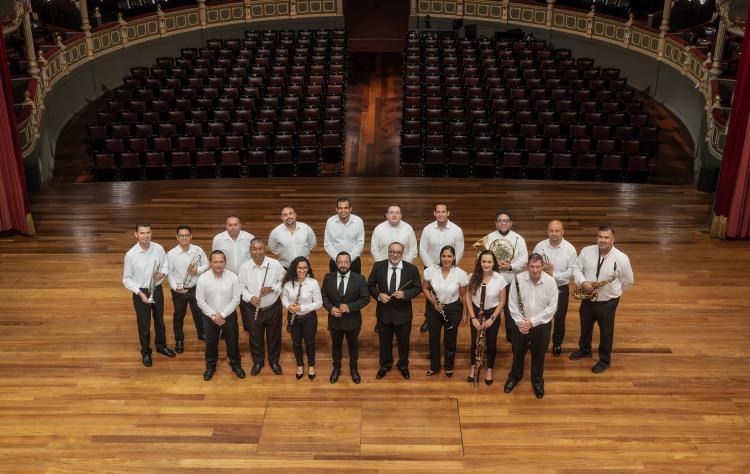 Teatro al Mediodía presenta a la Banda de Conciertos de Puntarenas