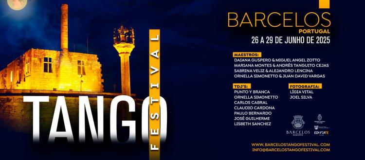 Barcelos Tango Festival | 26 a 29 de Junho 2025