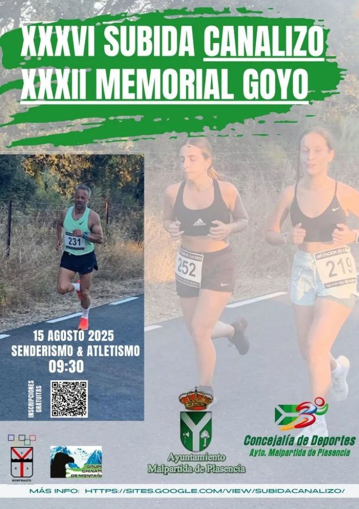 XXXVI Subida al Cerro Canalizo y el XXXII Memorial Goyo 2025