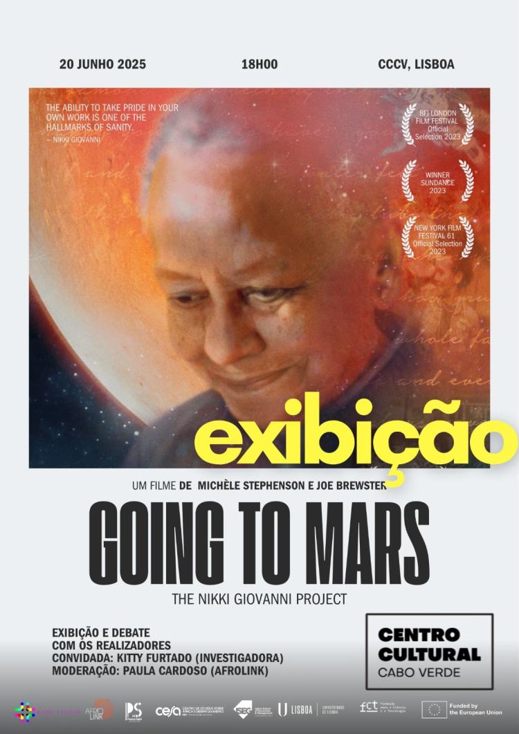 Exibição (e debate) do documentário 'Going to Mars: The Nikki Giovanni Project'