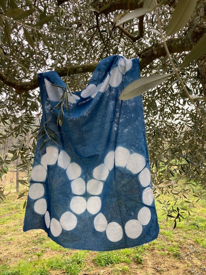 Oficina de Indigo - Folha em Branco com Aniram