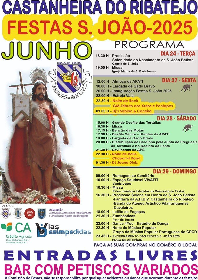 Festas de S. João 2025