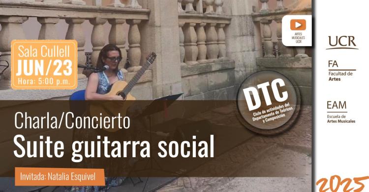 Charla y concierto: Suite guitarra social