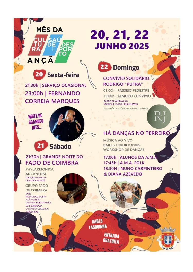 Mês da Cultura, Saúde e Desporto