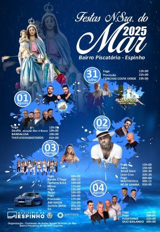 Festas da N.Sra. do Mar – Espinho 2025