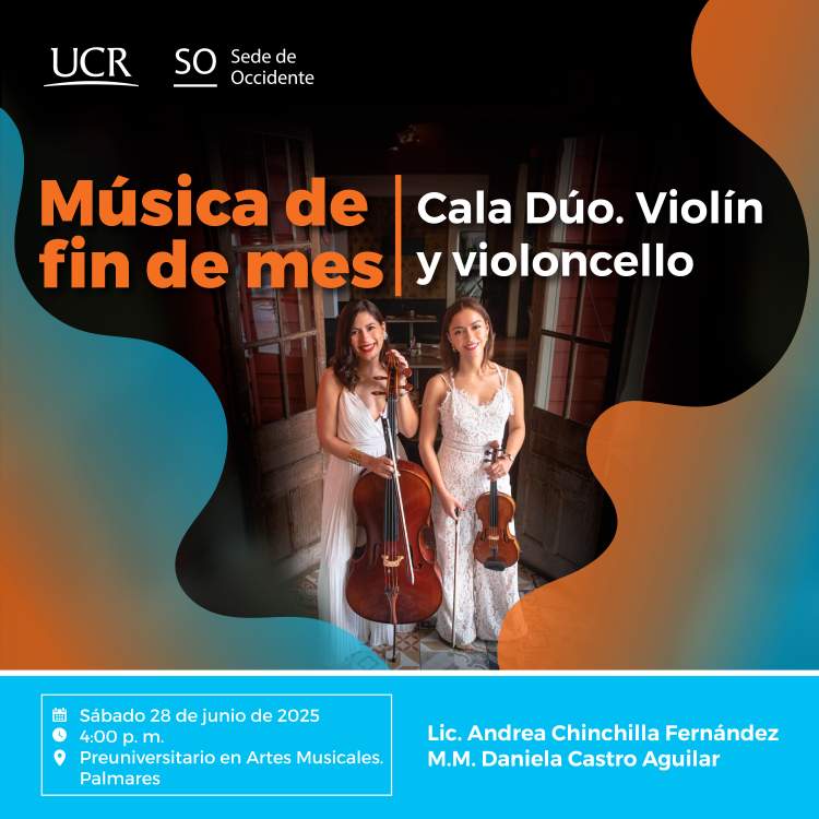 Concierto con Cala Dúo. Violín y violoncello
