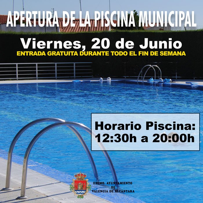 Apertura Piscina Municipal