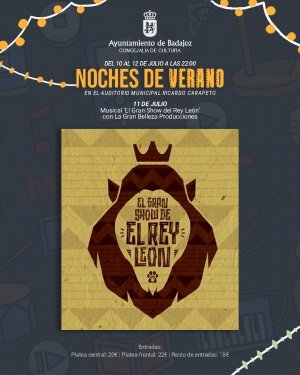 MUSICAL 'EL GRAN SHOW EL REY LEóN'