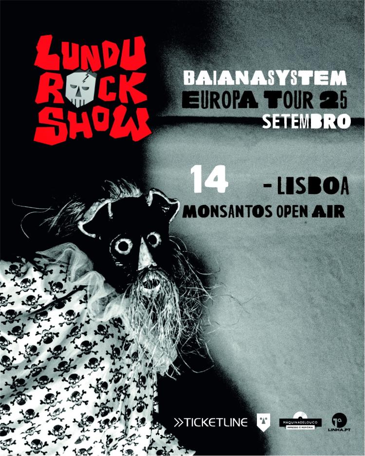 BaianaSystem - Monsantos Open Air, Lisboa (PT)