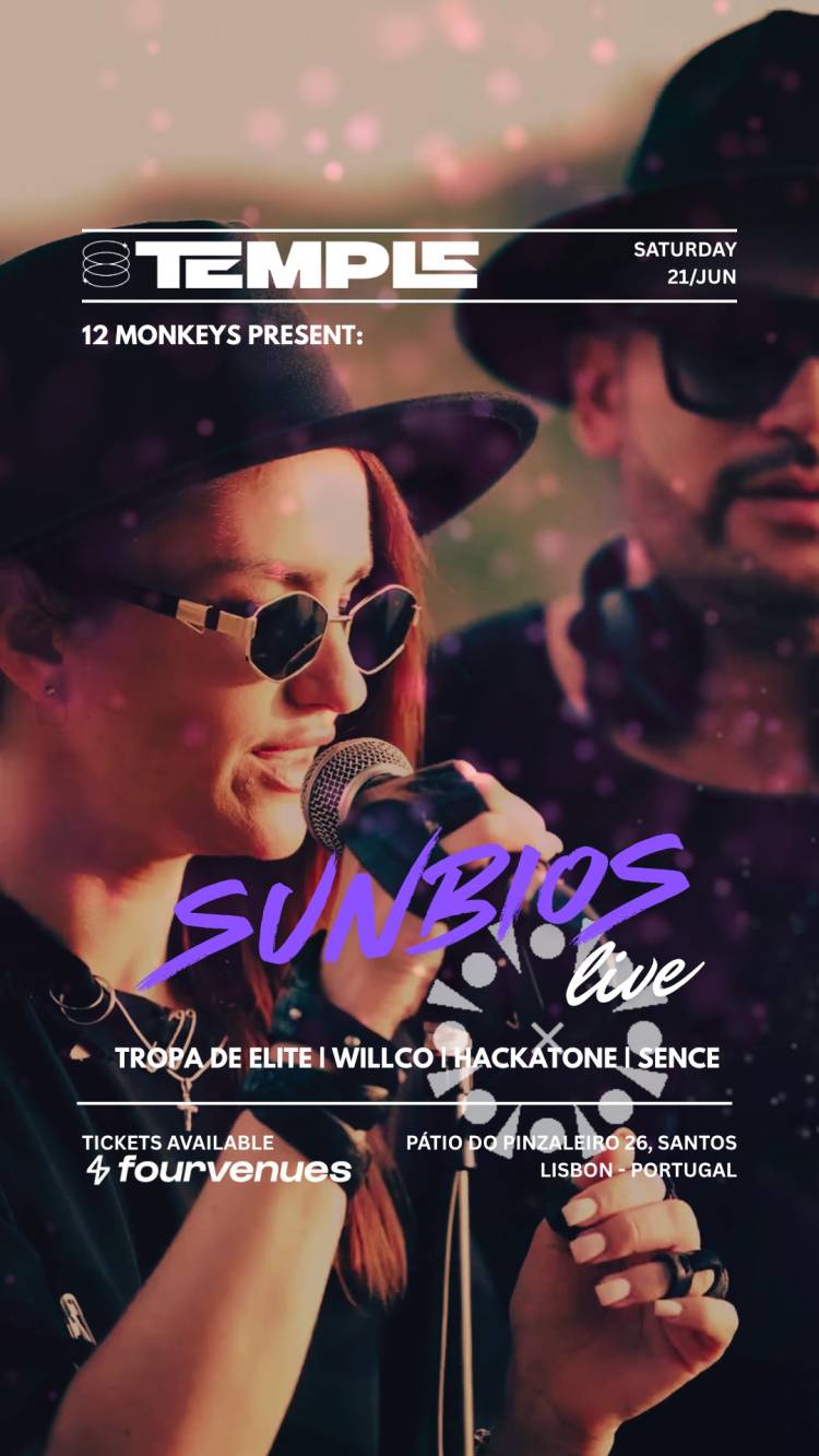 12 Monkeys present: SUNBIOS (Live)