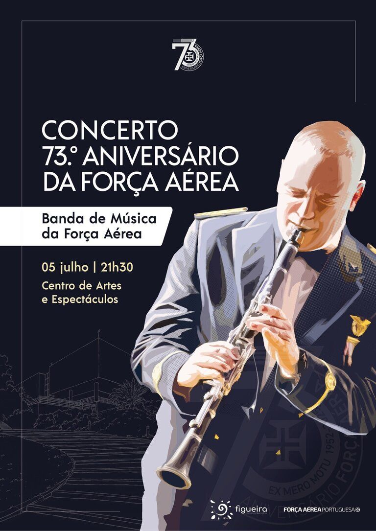 Concerto com a Banda de Música da Força Aérea - 73.º Aniversário da Força Aérea Portuguesa