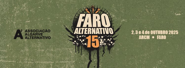 FARO ALTERNATIVO 15 | 2, 3 & 4 OUTUBRO 2025 - ARCM, FARO