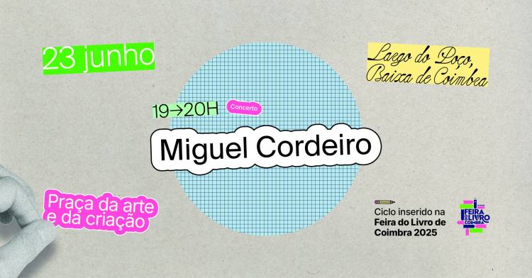 Miguel Cordeiro | Feira do Livro de Coimbra