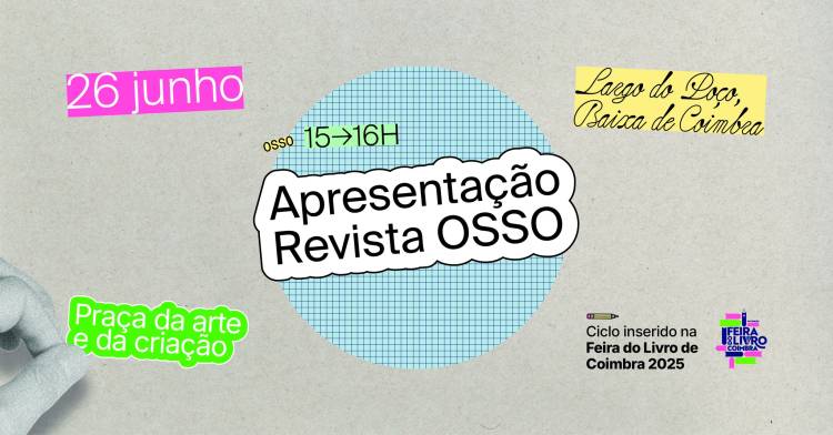 OSSO | Apresentação Revista | Feira do Livro de Coimbra