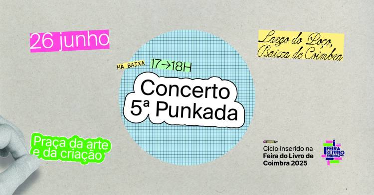 Há Baixa | Concerto 5ª Punkada | Feira do Livro de Coimbra