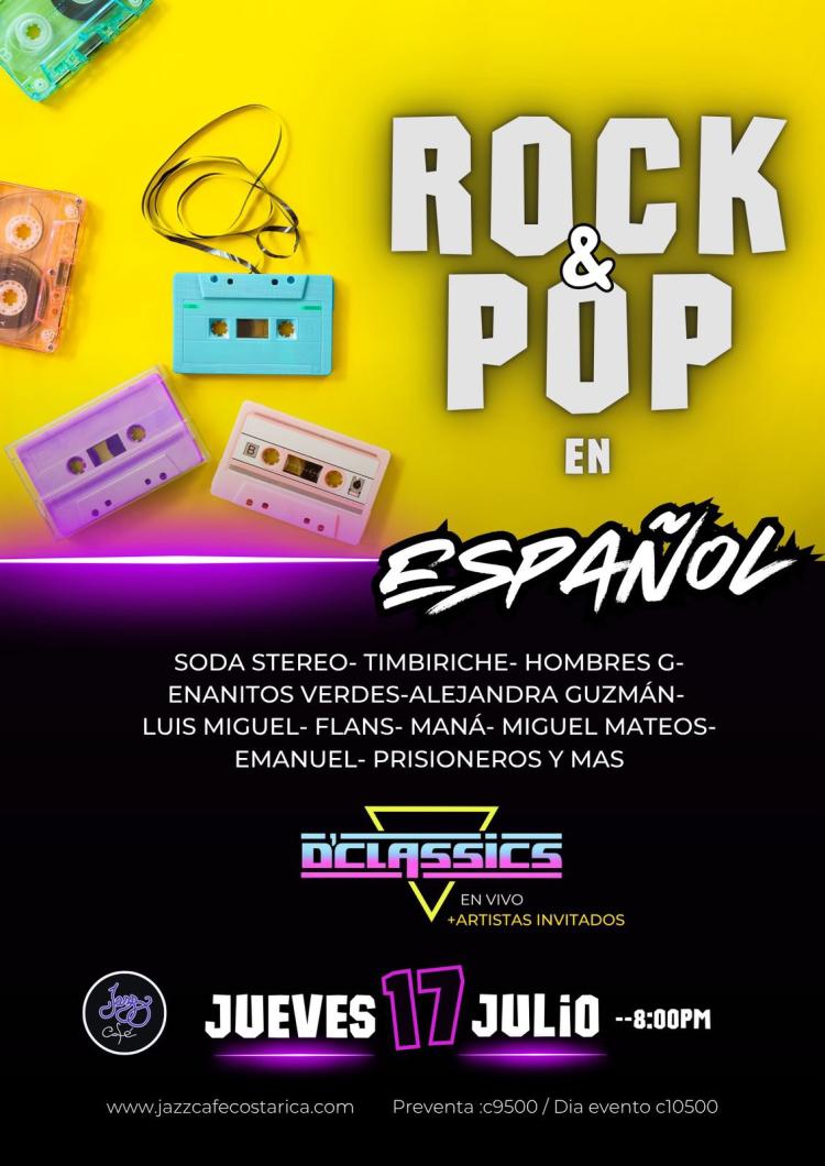  ROCK & POP EN ESPAÑOL  x D’CLASSICS