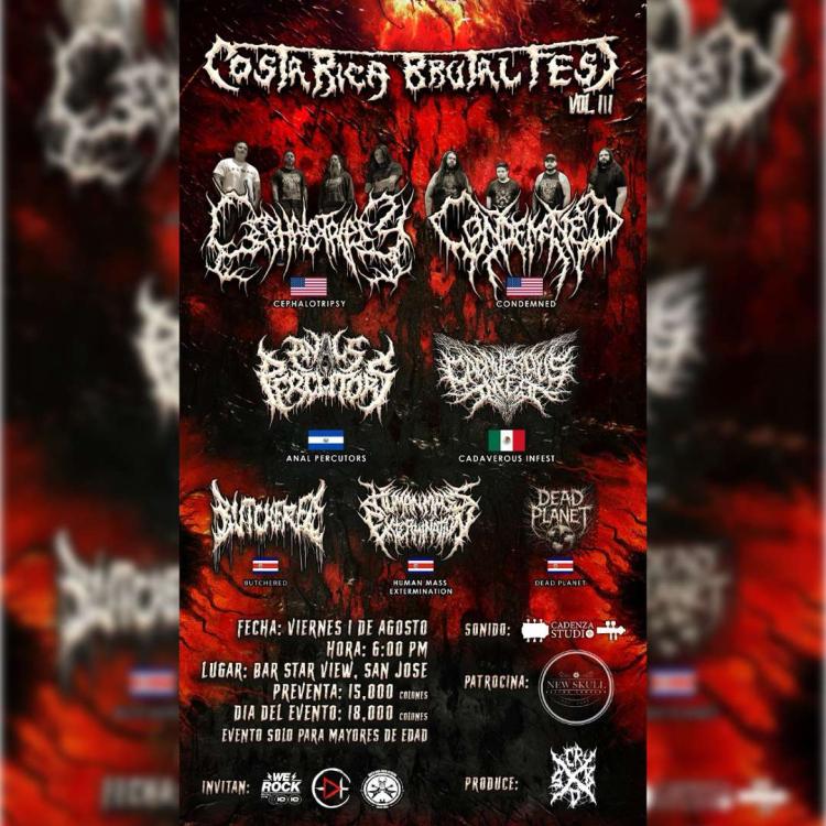 Costa Rica Brutal Fest Vol. III