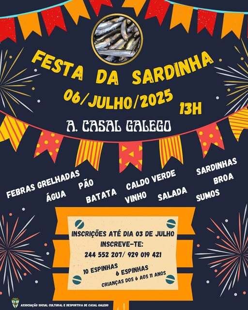 FESTA DA SARDINHA – CASAL GALEGO