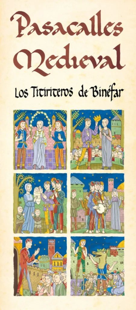 Pasacalles Infantil de los Titiriteros de Binéfar