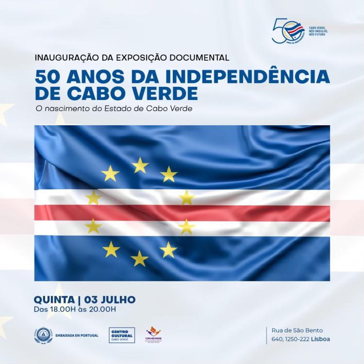 Inauguração da exposição documental '50 ANOS DA INDEPENDÊNCIA DE CABO VERDE'