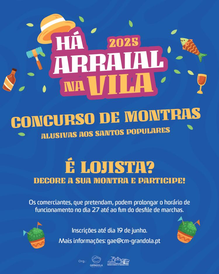 FESTIVIDADES | Concursos de montras 'Há Arraial na Vila'