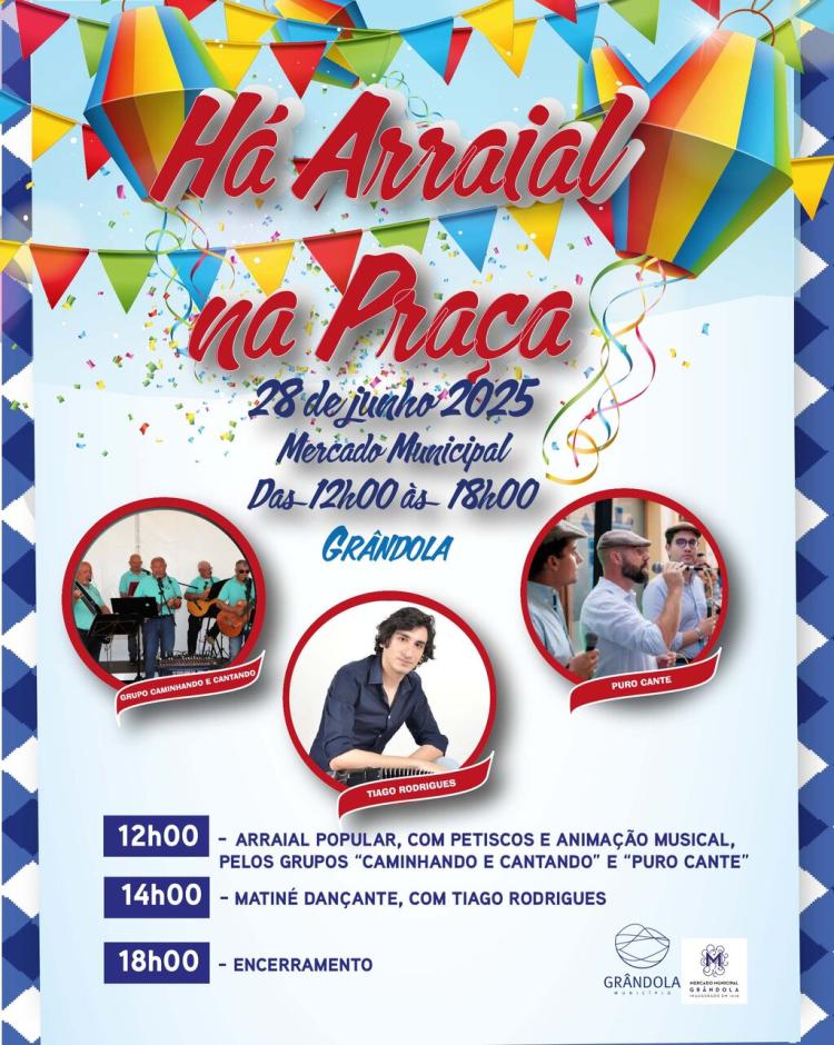 MERCADO MUNICIPAL | Há Arraial na Praça !