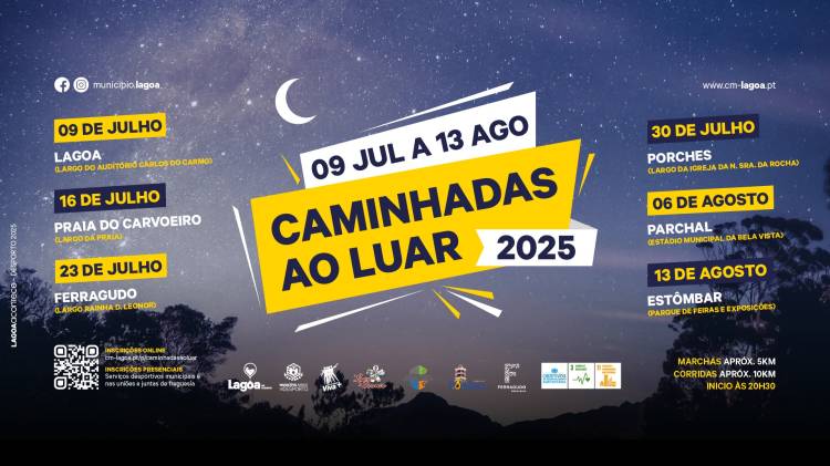 Caminhadas ao Luar 2025