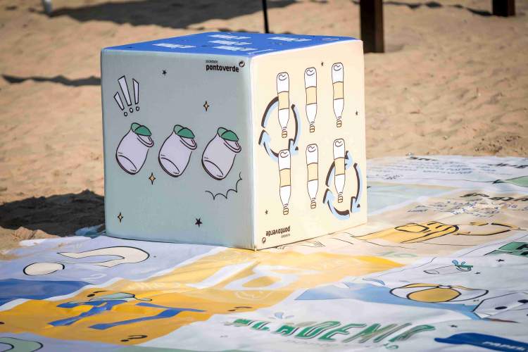 Reciclomania- Atividades de Sensibilização Ambiental Bandeira Azul 2025