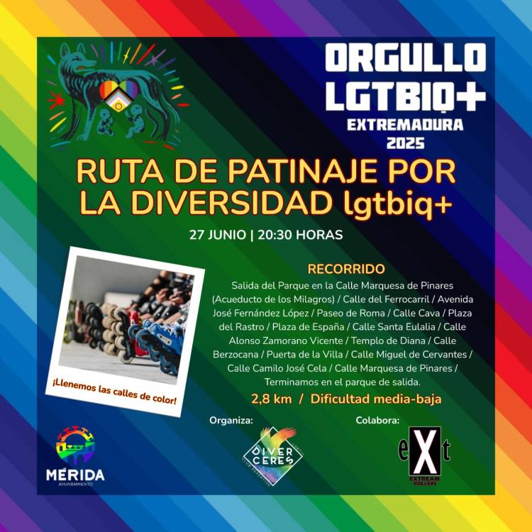 Ruta de Patinaje por la Diversidad LGTBIQ+