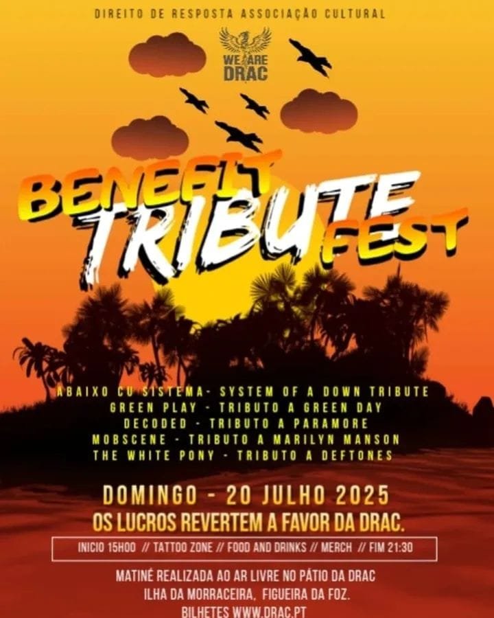 BENEFIT TRIBUTE FEST (A FAVOR DA DRAC) 