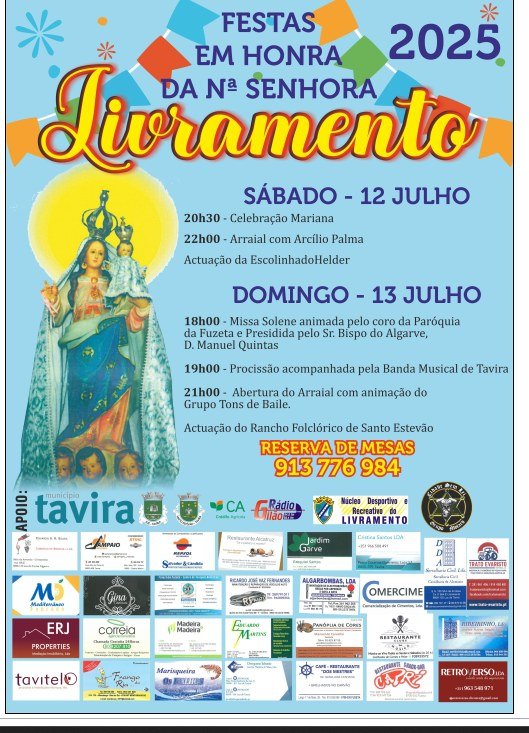 Festa em Honra da Nª Senhora do Livramento