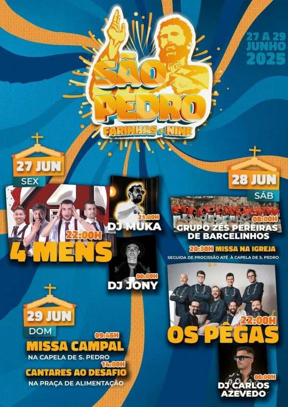 Festa de São Pedro 2025