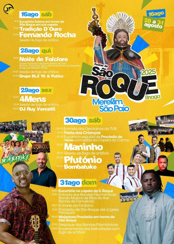 Festas de São Roque 2025