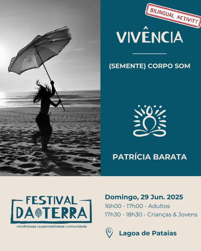 Vivência (Semente) Corpo Som no Festival da Terra