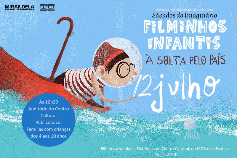 Filminhos Infantis à Solta pelo País | Sábados do Imaginário - julho 2025