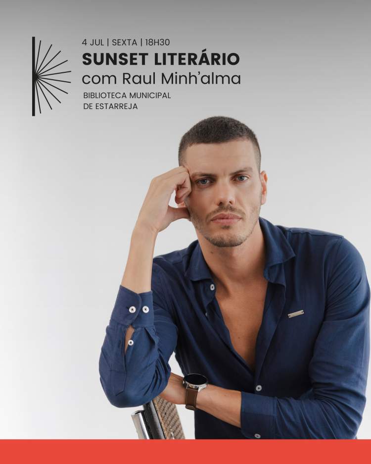 Sunset Literário com Raul Minh’alma 