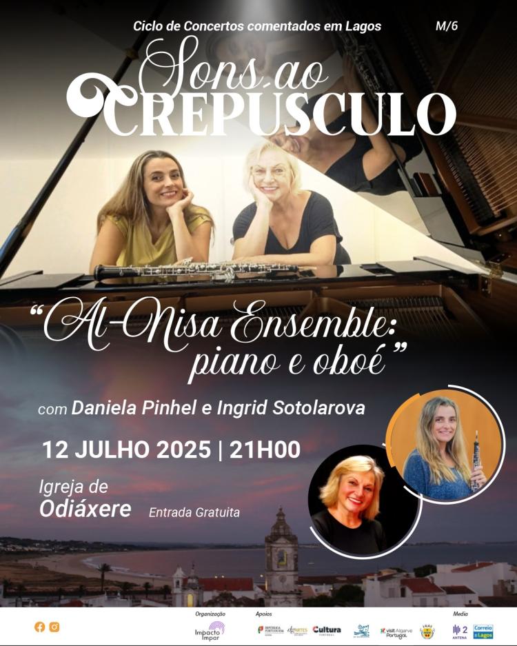 Sons ao Crepúsculo | Al-Nisa Ensemble: piano e oboé