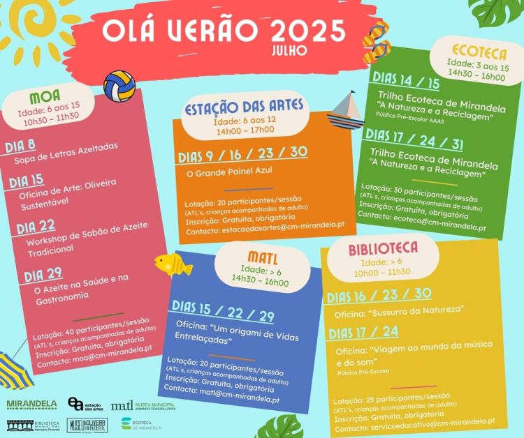 Olá Verão - julho 2025