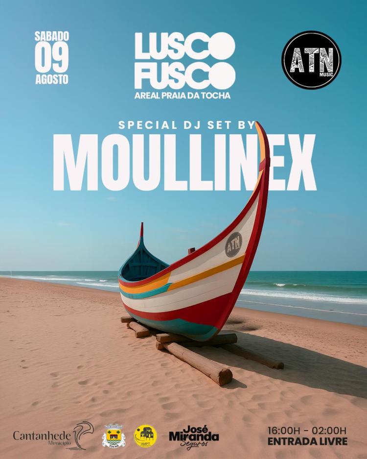 Lusco Fusco apresenta special DJ Set by Moulinex