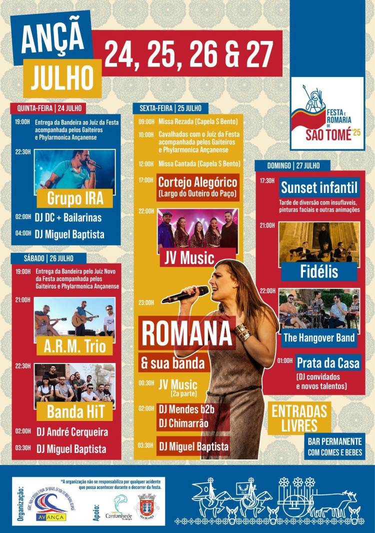 Festa e Romaria de S. Tomé 2025