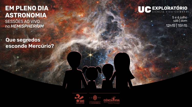 Em pleno dia... Astronomia | Sessão ao vivo