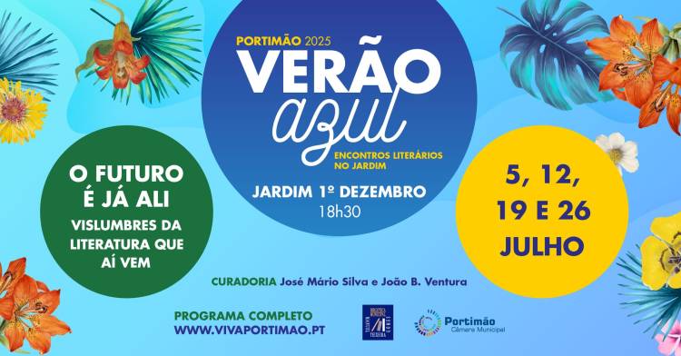 5ª edição de “Verão Azul” traz a Portimão conversas literárias ao entardecer