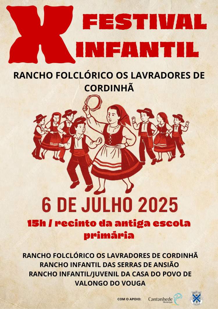 X Festival Infantil do Rancho Folclórico de Cordinhã