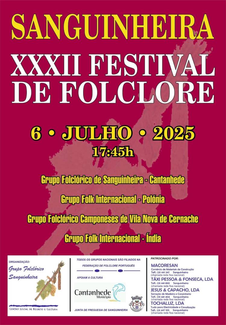 XXXII Festival de Folclore Sanguinheira