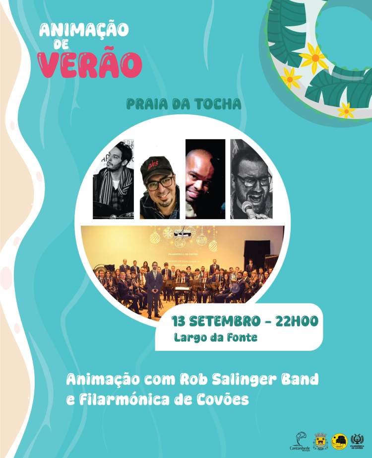Animação de Verão - Rob Salinger Band com Filarmónica de Covões