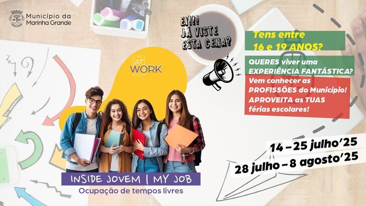 INSCRIÇÕES PARA PROGRAMA DE OCUPAÇÃO DE TEMPOS LIVRES TERMINAM A 7 DE JULHO