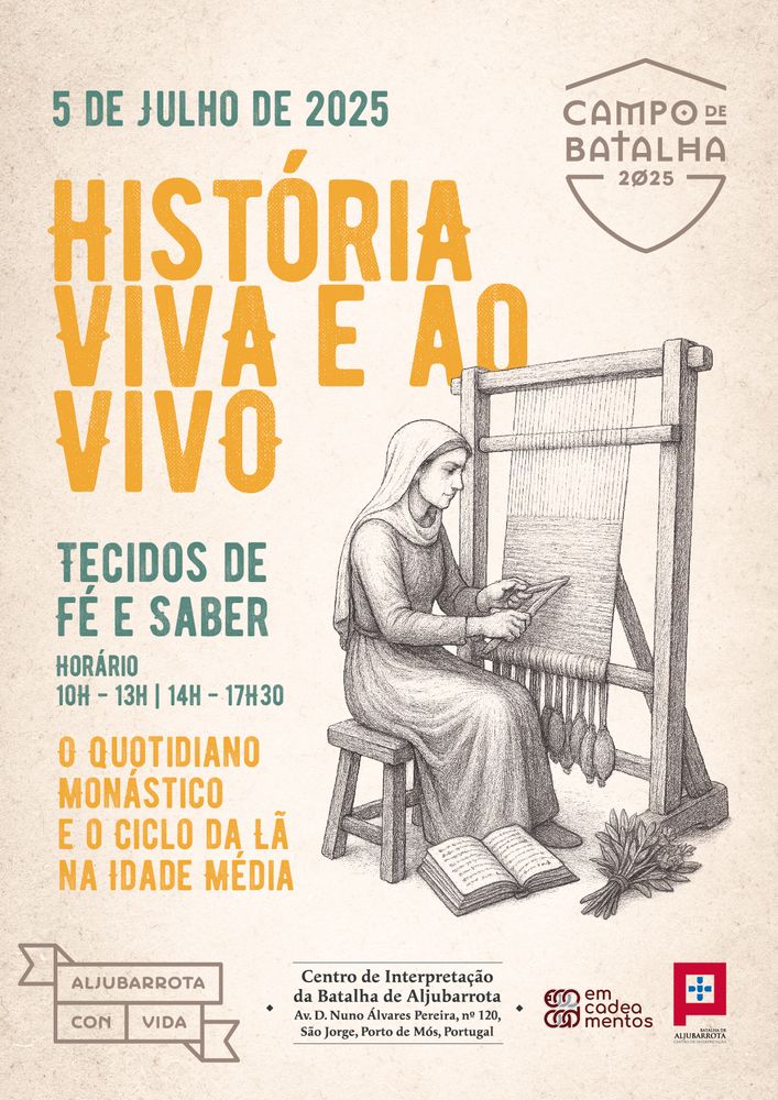 História Viva e ao Vivo - Tecidos de Fé e Saber